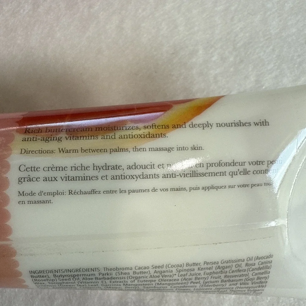 100% Pure Blood Orange Hand Buttercream Natural vegan (Lot Of 2pc) -2oz Each